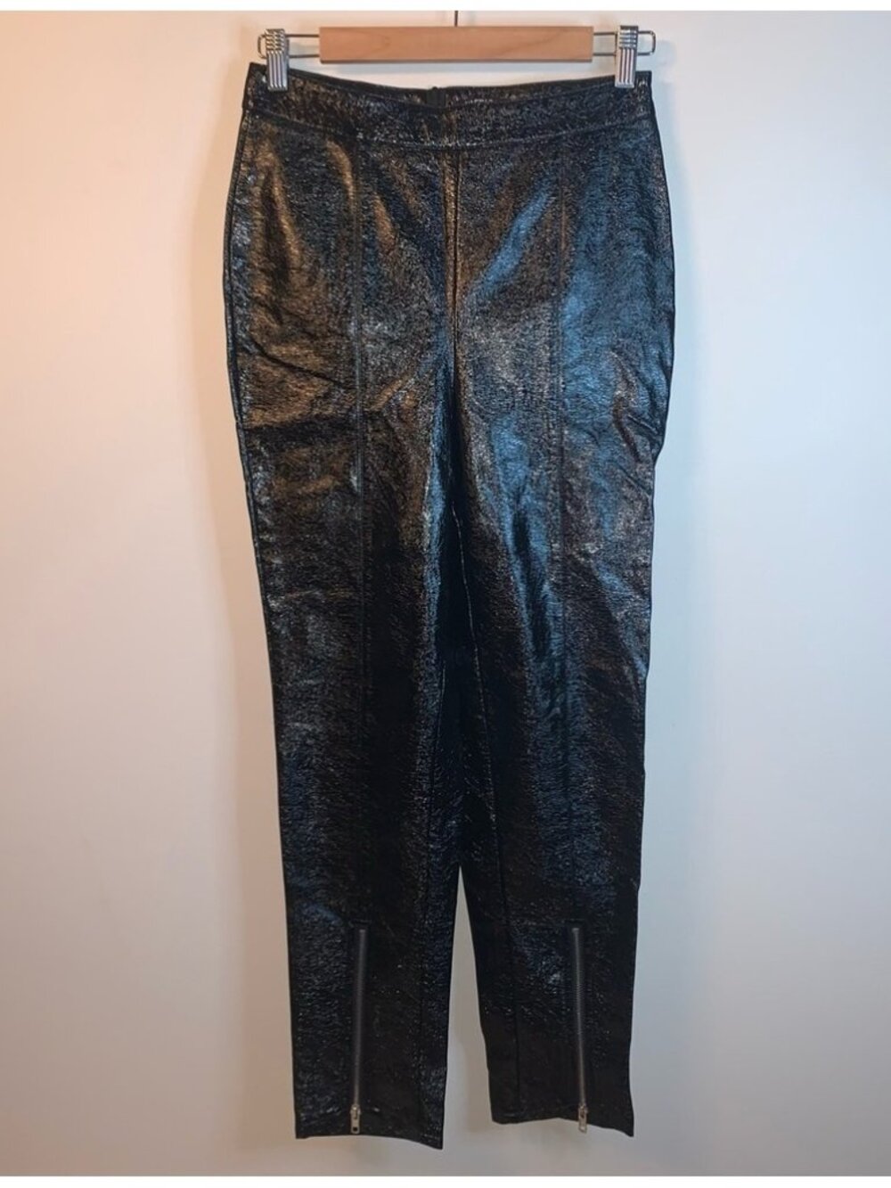 Nasty gal faux leather pants 4